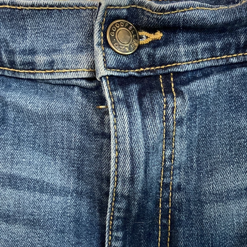 Goodfellow & Co medium wash mens denim jeans - Picture 2 of 6